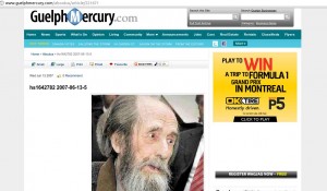 Is the Guelph Mercury mocking local charities?